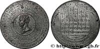 FRANCE Médaille, Almanach GRANDE-BRETAGNE - GEORGES IV 1827 (39mm, 14,24g, 1h) -