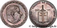 FRANCE Médaille, Général De Gaulle PRÉSIDENTS 1970 (33,5mm, 14,63g, 12h) -