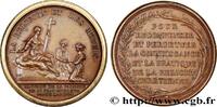 FRANCE Médaille, Mariage de la paroisse de St-Jean-en-Grè AMOUR ET MARIAGE (1780) (43mm, 35,59g, 12h) -