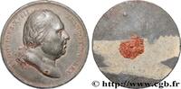 FRANCE Médaille, tirage uniface, Effigie de Louis XVIII p LOUIS XVIII n.d. (49,5mm, 29,89g, 12h) -