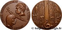 FRANCE Médaille, Conseil d’arrondissement de l’Inini CONSEIL GÉNÉRAL, DÉPARTEMENTAL OU MUNICIPAL - CONSEILLERS Monnaie de Paris n.d. (58,5mm, 112,57g, 12h) -