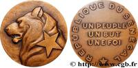 FRANCE Médaille, Devise de la République du Sénégal SÉNÉGAL n.d. (79,5mm, 269,64g, 12h) -