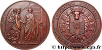 FRANCE Médaille, Festival d’art BELGIQUE - ROYAUME DE BELGIQUE - LÉOPOLD Ier Belgique, Anvers 1861 (60mm, 89,72g, 12h) -