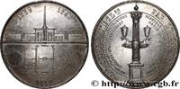 FRANCE Médaille, Compagnie Centrale d’éclairage par le ga L'ÉCLAIRAGE AU GAZ (1852) (37,5mm, 21,56g, 12h) -