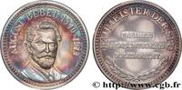 FRANCE Médaille, August Bebel POLITIQUE ET POLITICIENS Allemagne n.d. (40mm, 29,70g, 12h) -