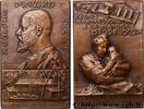 FRANCE Plaquette, Adolphe Pinard, 20 ans de professorat à TROISIÈME RÉPUBLIQUE n.d. (60,5mm, 67,40g, 12h) -