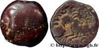 FRANCE Bronze INS à l’oiseau et au vase, classe VIII SÉNONS (région de Sens) c. après 45 AC. (15mm, 2,31g, h) -