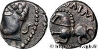 FRANCE Denier SOLIMA/COLIMA au gros œil LEUQUES (Région de Toul) c. 60-40 AC. (13mm, 1,77g, 9h) -