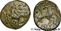 FRANCE Bronze au sanglier AULERQUES ÉBUROVICES (Région d'Évreux) Évreux (27) c. 60-50 AC. (15,5mm, 2,01g, 9h) -