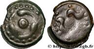 FRANCE Potin aux trois poissons LINGONS (Région de Langres) c.80-50 AC. (19mm, 4,78g, h) -
