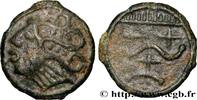 FRANCE Potin aux croisettes, coiffure aux globules DUROCASSES (Région de Dreux) Dreux (28) c. 80-50 AC. (19mm, 3,44g, 9h) -