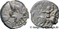 FRANCE Bronze à la victoire - avers épigraphe MÉDIOMATRIQUES (Région de Metz) c. 80-40 AC. (13,5mm, 1,20g, 10h) -