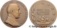 FRANCE Médaille, François Darlan, amiral de la flotte ARMÉES ET MILITAIRES n.d. (67,5mm, 183,40g, 12h) -