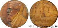FRANCE Médaille, André Lebon, Crédit foncier d’Algérie ALGÉRIE - TROISIÈME RÉPUBLIQUE 1928 (63,5mm, 113,37g, 12h) -