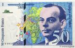 FRANCE 50 Francs SAINT-EXUPÉRY FRANCE 50 Francs SAINT-EXUPÉRY 1992 SPL+ -