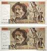 FRANCE 100 Francs DELACROIX Lot FRANCE 100 Francs DELACROIX Lot 1978 TTB -