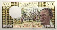 DJIBOUTI 5000 Francs DJIBOUTI 5000 Francs 1991 pr.NEUF -