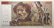 FRANCE 100 Francs DELACROIX imprimé en continu FRANCE 100 Francs DELACROIX imprimé en continu 1990 pr.NEUF -