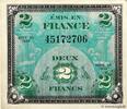 FRANCE 2 Francs DRAPEAU FRANCE 2 Francs DRAPEAU 1944 SPL -