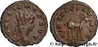 L'ANARCHIE MILITAIRE(235 après J.C. à 284 après J. Antoninien GALLIEN Rome 267-268 (21,5mm, 3,92g, 12h) -