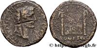 LES JULIO-CLAUDIENS (27 avant J.C. à 69 après J.C. Semis TIBÈRE Lyon c. 12-14 AD. (19,5mm, 3,56g, 12h) -