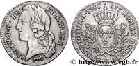 FRANCE Cinquième d’écu aux branches d’olivier, tête ceint LOUIS XV DIT LE BIEN AIMÉ Orléans 1766 (26mm, 5,74g, 6h) -