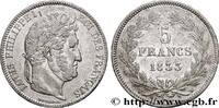 FRANCE 5 francs IIe type Domard LOUIS-PHILIPPE Ier Lille 1833 (37mm, 25,36g, h) -