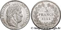 FRANCE 5 francs IIe type Domard LOUIS-PHILIPPE Ier Paris 1835 (37mm, 24,94g, 6h) -