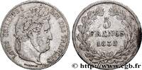 FRANCE 5 francs IIe type Domard LOUIS-PHILIPPE Ier Strasbourg 1835 (37mm, 24,86g, 6h) -