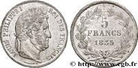 FRANCE 5 francs IIe type Domard LOUIS-PHILIPPE Ier Lille 1835 (37mm, 24,81g, h) -