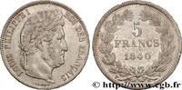 FRANCE 5 francs IIe type Domard LOUIS-PHILIPPE Ier Lille 1840 (37mm, 24,96g, 6h) -