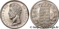 FRANCE 5 francs Charles X, 1er type CHARLES X Marseille 1825 (37mm, 24,97g, 6h) -