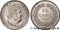 FRANCE 50 centimes Louis-Philippe LOUIS-PHILIPPE Ier Strasbourg 1847 (18mm, 2,50g, 6h) -