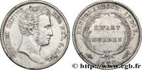 INDES NEERLANDAISES 1/4 Gulden Guillaume I INDES NEERLANDAISES Utrecht 1840 (20mm, 4,04g, 6h) -