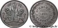 SAINTE HÉLÈNE 1/2 Penny SAINTE HÉLÈNE 1821 (29mm, 9,44g, 6h) -