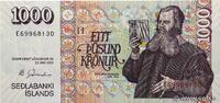 ISLANDE 1000 Kronur ISLANDE 1000 Kronur 2001 pr.NEUF -