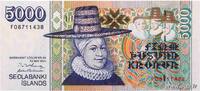 ISLANDE 5000 Kronur ISLANDE 5000 Kronur 2001 pr.NEUF -