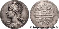 FRANCE Médaille, Conseil municipal CONSEIL GÉNÉRAL, DÉPARTEMENTAL OU MUNICIPAL - CONSEILLERS 92 - Levallois-Perret 1916 (49,5mm, 68,25g, 12h) -