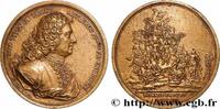 FRANCE Fonte, Évrard Titon du Tillet, Parnasse françois LITTÉRATURE : ÉCRIVAINS/ÉCRIVAINES - POÈTES (1718) (57mm, 61,26g, 12h) -