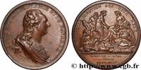 FRANCE Médaille, Canal de la Saône à l'Yonne LOUIS XVI 1785 (55,5mm, 74,39g, 12h) -