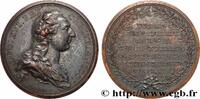 FRANCE Médaille, Renouvellement du traité avec la princip LOUIS XVI (1780) (42mm, 33,73g, 12h) -
