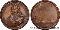 FRANCE Médaille, Luigi Ferdinando Marsigli SCIENCES & SCIENTIFIQUES 1731 (59,5mm, 71,19g, 12h) -