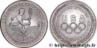 FRANCE Médaille, Olympic Committee, Tennis JEUX OLYMPIQUES 1988 (39mm, 31,38g, 12h) -