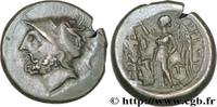 Hellénistique 1 (323 à 188 avant J.C.) Sextans BRUTTIUM - BRUTTII - LES BRETTIENS Locres ou Crotone, Bruttium 214-211AC. (25,5mm, 15,61g, 9h) -
