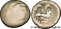 FRANCE Statère d’électrum au sanglier BAÏOCASSES (Région de Bayeux) Bayeux (14) IIe - Ier siècles AC. (19,5mm, 6,55g, 1h) -