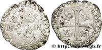 FRANCE Douzain aux deux H, 1er type HENRI III Dijon 1588 (24,5mm, 2,27g, 4h) -