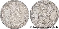 FRANCE Douzième d'écu aux insignes LOUIS XIV LE GRAND OU LE ROI SOLEIL Rouen n.d. (21,5mm, 2,07g, 6h) -