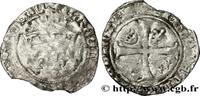FRANCE Blanc aux lis accotés CHARLES VII LE VICTORIEUX Chinon n.d. (25mm, 1,89g, 4h) -