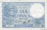 FRANCE 10 Francs MINERVE modifié FRANCE 10 Francs MINERVE modifié 1940 SUP -