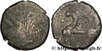 FRANCE Drachme à la couronne en chevrons et au triangle SANTONS / CENTRE-OUEST, Incertaines IIe - Ier siècles avant J.-C. (14,5mm, 3,04g, 4h) -